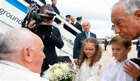 Papa Francisco Llega A Lisboa Para La JMJ 2023 Emocionantes Ceremonias