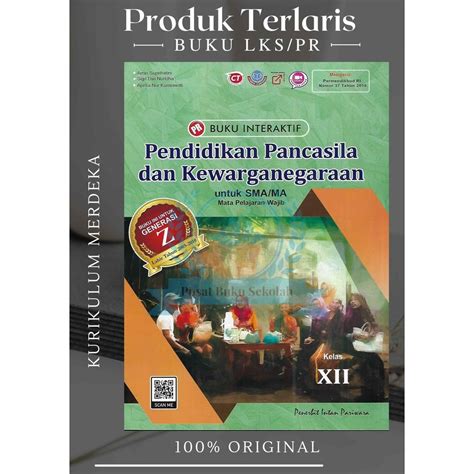 Jual Buku Pr Lks Ppkn K Sma Ma Kelas Semester Intan Pariwara