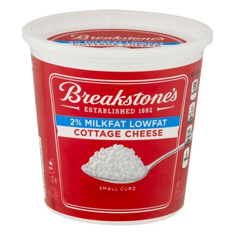 Breakstone S Cottage Cheese Lowfat 2 Milkfat Small Curd 24oz Tub Garden Grocer