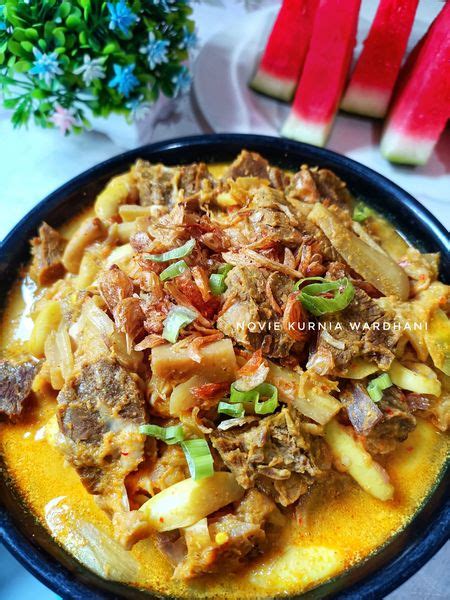 GULAI NANGKA MUDA Dan TETELAN SAPI By Novie Kurnia Wardani