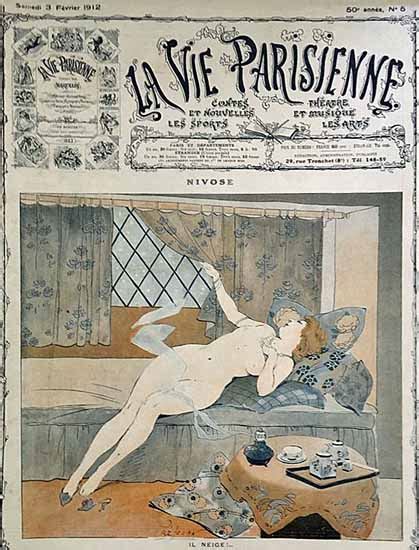 La Vie Parisienne 1912 Nivose Sex Appeal Mad Men Art Vintage Ad Art Collection
