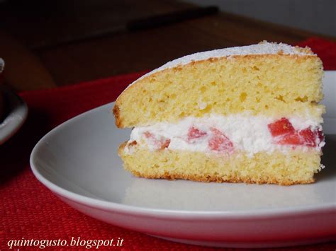 Pan Di Limone Farcito Con Panna E Fragole Apriti Sesamo Cucina