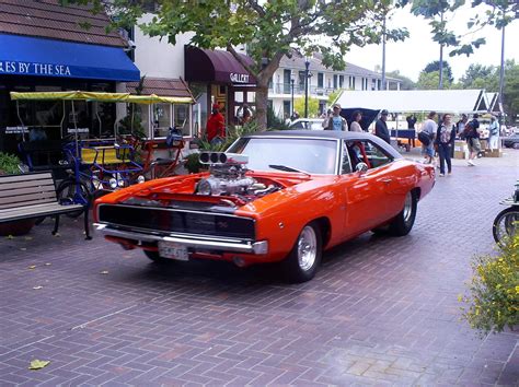 1968 Dodge Charger Rt With Blower Hd Desktop Wallpaper Widescreen