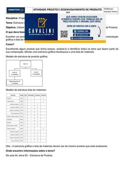 Atividade Extensionista Iii Uninterpdf