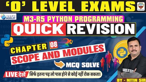 Olevel M R Python Programming Quick Revision Class Marathon