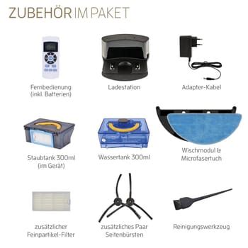 Zaco V S Pro Luxury Gold Saugroboter Mit Wischfunk Bei Expert Kaufen