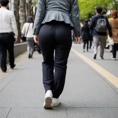 Candid Style Images Of A Curvy Ass Woman In A Tight Pants AIHotassFactory