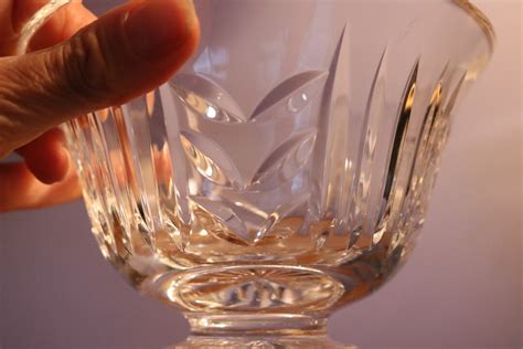 Beautiful Waterford Crystal Bowl With Pedestal Etsy