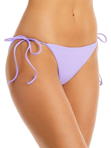 Jade Swim Women S Side Tie Bikini Swim Bottom Separates Swimsuit M Lavender Walmart