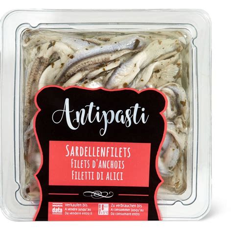 Antipasti Filets D Anchois Marin S Migros