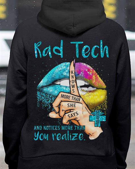 rad tech knows more than she says and notices more than you realize