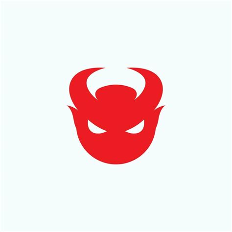 Devil logo symbol vector template 36311673 Vector Art at Vecteezy