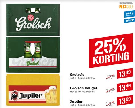 Jupiler Krat Bier Folder Aanbieding Bij Coop Details