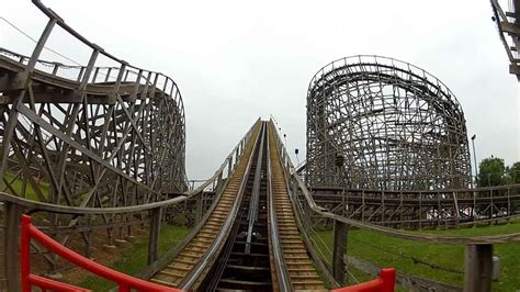 Hersheypark Wildcat Pov Hd Roller Coaster Front Seat On Ride Gopro