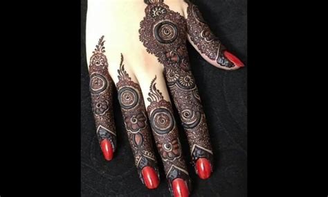 15 Latest Royal Finger Mehndi Design M Womenstyle