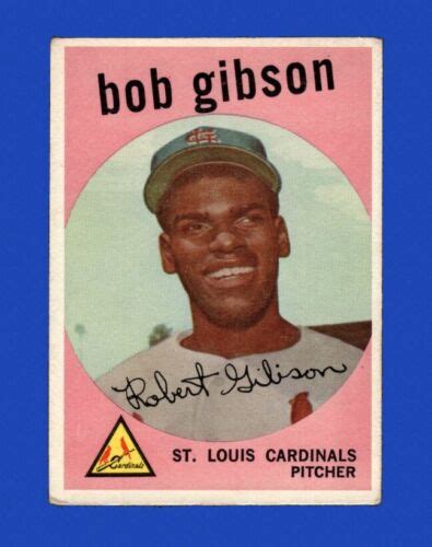 Topps Set Break Bob Gibson Rc Vg Vgex Gmcards Ebay