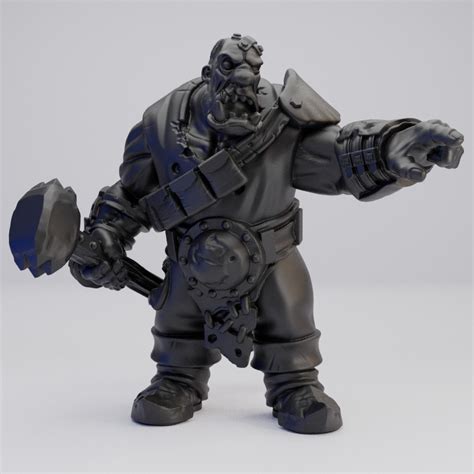 Hot Goblin オーガ大武器B ミニチュア ホットゴブリン TRPGウォーハンマー