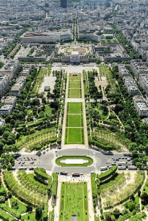 Champ De Mars Paris France Stock Photo Image Of Park Capital