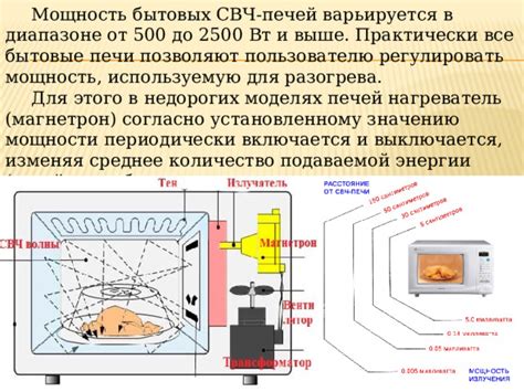 Общие сведения о бытовых микроволновых печах.
