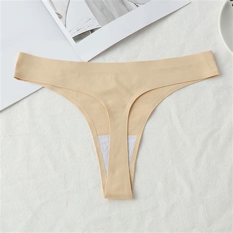 Boomilk Thongs For Women Lace Sexy Hollow Underwear Back Waist Mid High Breathable Widened Belt