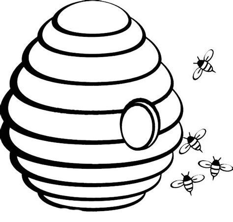 Honeycomb Coloring Page At Free Printable Colorings