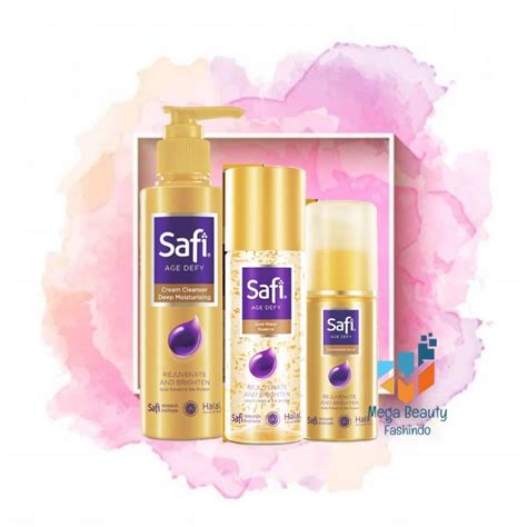 Jual Paket Perawatan Safi Age Defy Concentrated Serum Gold Water