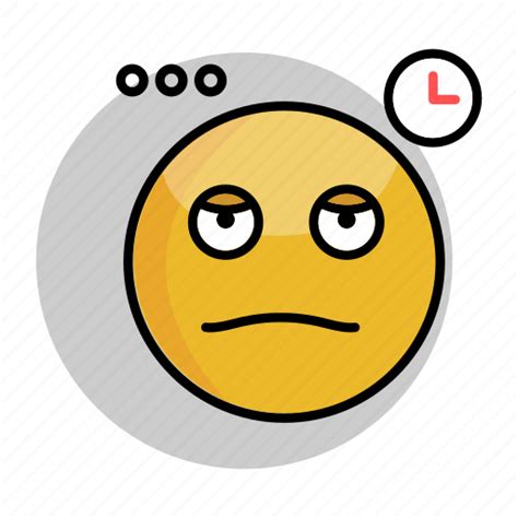 Bored Emoji Emoticon Face Smiley Icon Download On Iconfinder