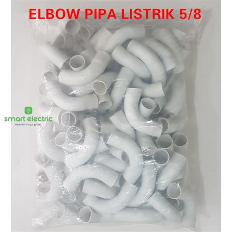 Jual Elbow Pipa Listrik L Bow 5 8 Sambungan Pipa Kuat Tebal Bagus