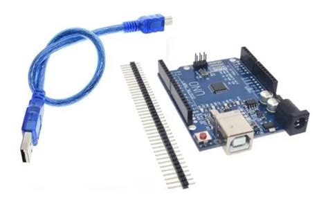 Placa Compatível Arduino Uno R3 Atmega328 Smd Cabo E Pinos à Venda Em