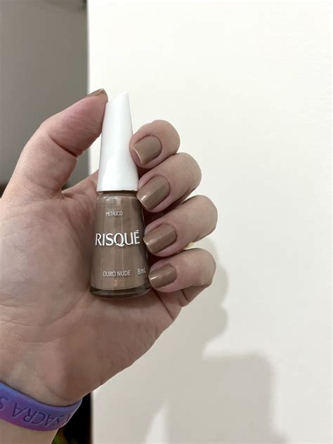 Esmalte Ouro Nude Risqué