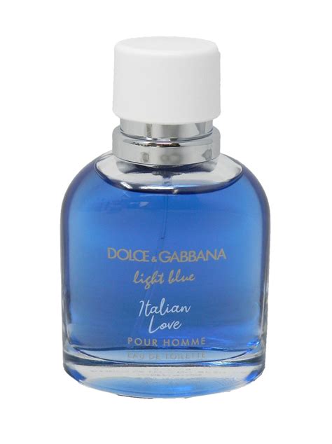 Dolce Gabbana Light Blue Italian Love Eau De Toilette For Men