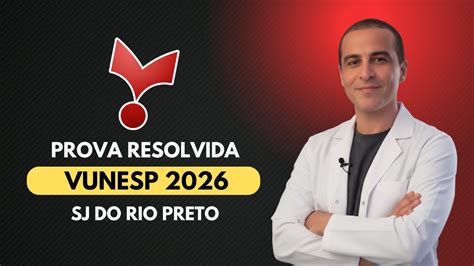 Vunesp Pss 2026 - PORTUGUÊS VUNESP 2026 - PROVA RESOLVIDA - SÃO JOSÉ DO RIO PRETO (MÉDIO ...