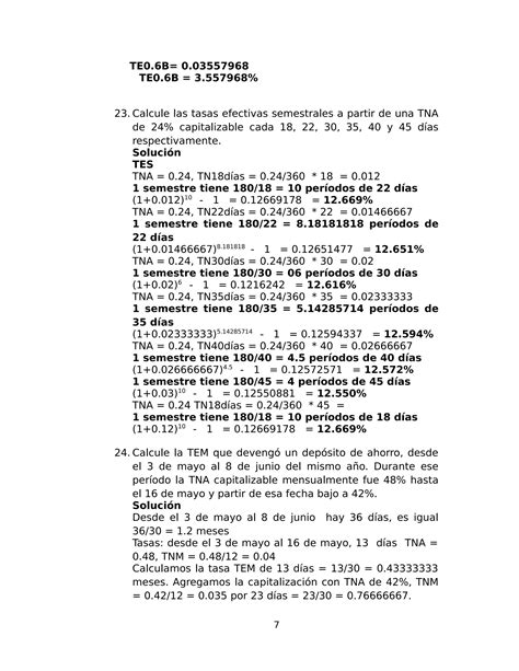 Ejercicios Resueltos Conversiondetasas Pdf