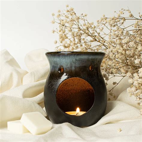 Dark Stoneware Wax Melts Burner The Vivid Snug Scent®