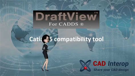 Draftview For Cadds With Catia V5 Compatibility Tool Youtube