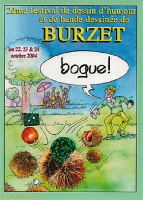 Burzet 07 2004 Cartes Postales Bande dessinée État Neuf