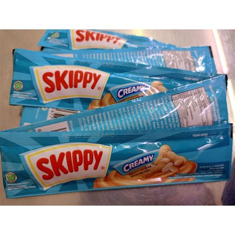 Jual Skippy Sachet Creamy Peanut Butter 15 Gr Selai Kacang Shopee