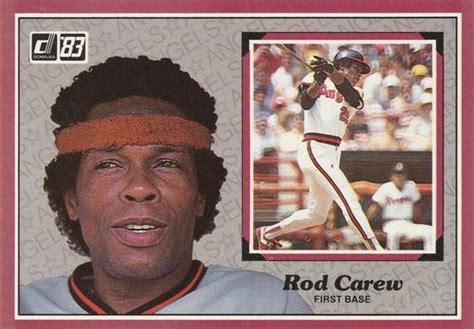 Rod Carew Baseball Cards Tug at the Heart – Wax Pack Gods