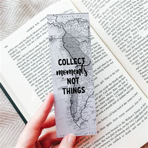 Printable Bookmarks Travel Themed Travel Gifts for Readers Wanderlust