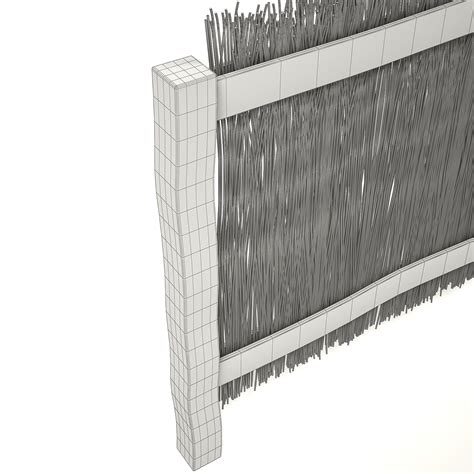 Соломенный забор 3D Модель $19 - .unknown .3ds .fbx .max .obj - Free3D