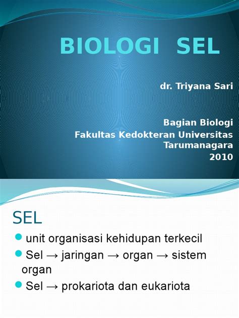 PDF BIOLOGI SEL Pptx DOKUMEN TIPS