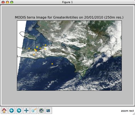 Python visualiser en temps quasi réel les images satellites et les