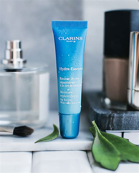 Clarins 0.4 oz. Hydra-Essentiel Moisture Replenishing Lip Balm w/ Blue ...