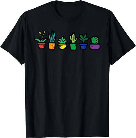 Gay Pride Plant Pots Rainbow Flag Lgbtq Gardening Women Men T Shirt Walmart