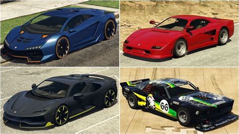 Top 5 Best Looking Cars In Gta Online