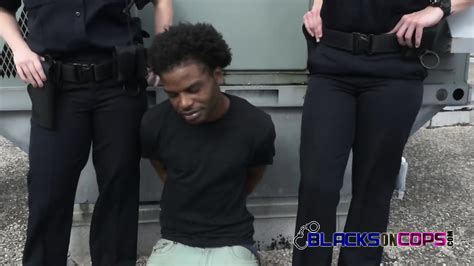 Dumb Criminal Gets Caught By Fearless Perverted Milf Cops