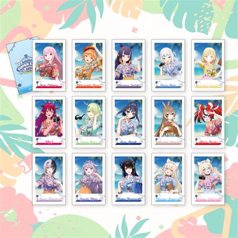 Hololive Super Expo 2024 Event Merchandise Random Cheki Style Card