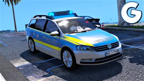 VW Passat B7 Polizei NRW ELS REFLECTION GTA5 Mods