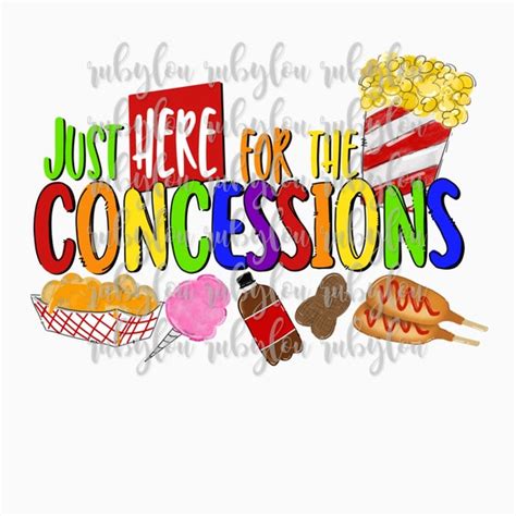 Just Here for the Concessions Concession Stand Corndog | Etsy