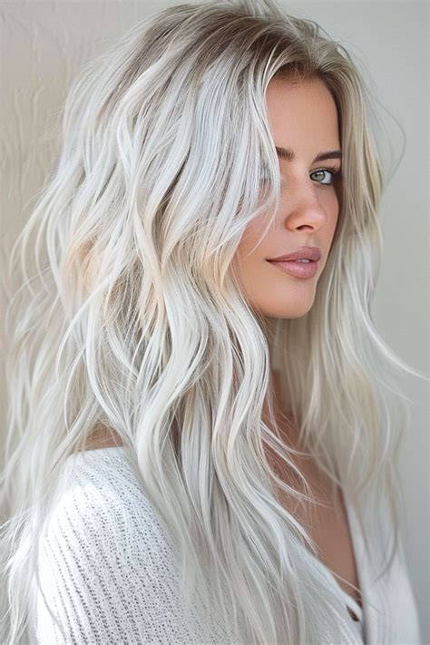 Chic Platinum Blonde Hair Color Ideas To Elevate Your Hair Game Platinum Blonde Hair Color